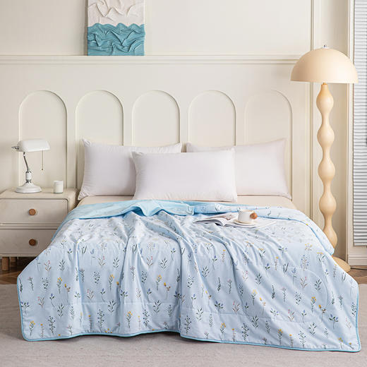 多喜爱 全棉空调被夏薄被 微风记忆/洛维德/清筱/春野花信/微醺时光 商品图0