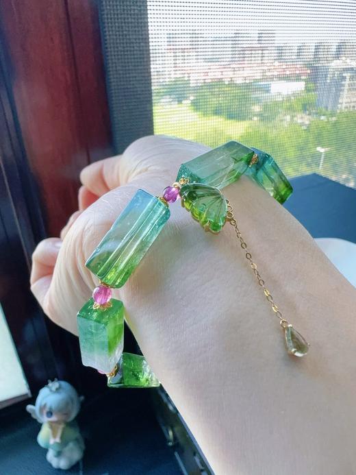 23.72g 原石碧玺手链 商品图7