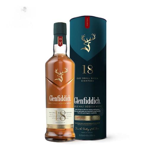 格兰菲迪18年 苏格兰单一麦芽威士忌 700ml 商品图1