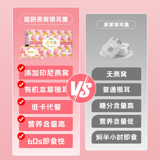 批发代加工 燕窝有机本草冻干银耳羹免煮冲泡速食燕窝速食银耳羹 商品图3