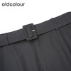 oldcolourA字半身裙春季新款高腰宽松高级通勤中长裙女P11063415 商品缩略图4