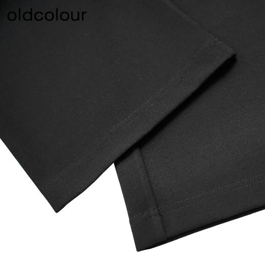 oldcolour秋季新款高腰显瘦喇叭裤修身垂坠感休闲裤女P310704A1 商品图4