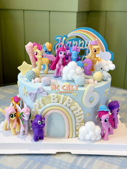 宝莉马/小马宝莉玩具装饰蛋糕 商品图1