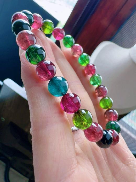 18.92g 7.9mm 碧玺手链 商品图5