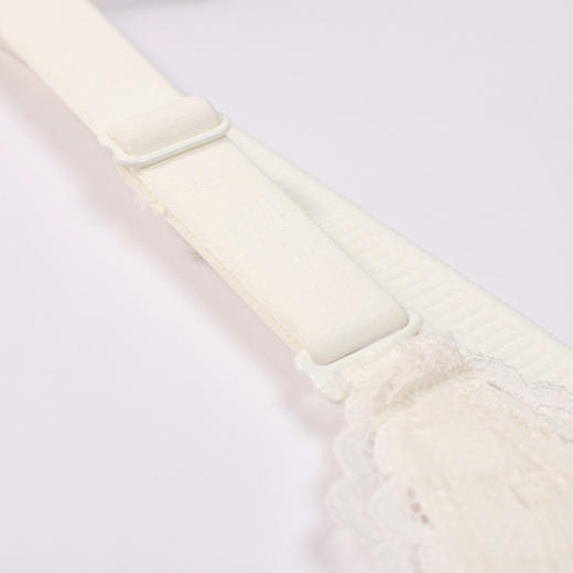 都市丽人内衣自然舒适常规文胸蕾丝薄文胸3/4杯三排扣无钢圈LBT2T7 商品图5