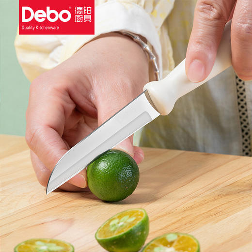Debo德铂康威厨具用品 厨房六件套【水果刀+打蛋器+开瓶器+厨房剪刀+削皮刀+收纳槽】  商品图2