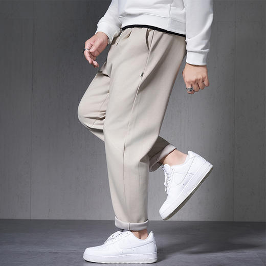 【Q】【新款DMH】大依优型大码直口直筒休闲裤加肥加大宽松男士卫裤胖子300斤显瘦潮流运动 商品图3