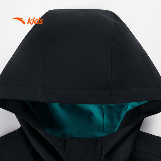 【超值】安踏儿童外套连帽男童梭织运动上衣当季透气舒适运动潮352438603 商品图6