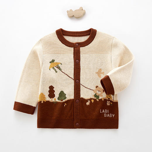 拉比-童衣类（冬）H4全开棉线衣（PH) 商品图2