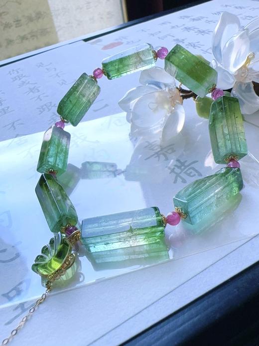 23.72g 原石碧玺手链 商品图6