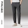 PINLI品立秋季新款男士修身百搭纯色直筒休闲长裤GD242417335 商品缩略图2