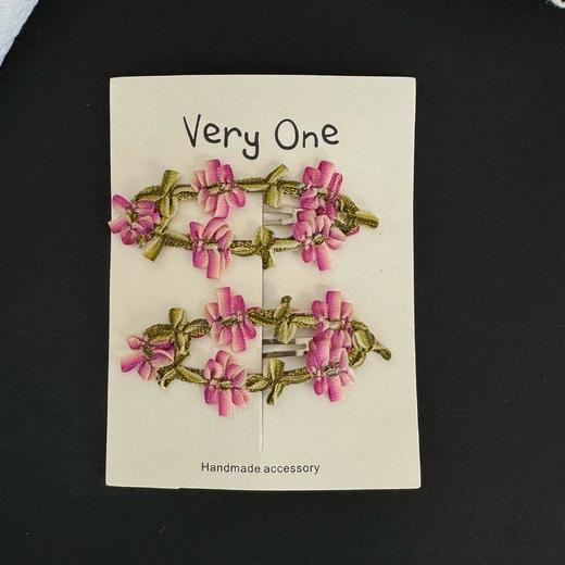 very one 进口木马缎带 水滴夹对夹 商品图10