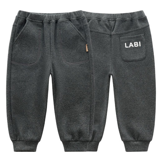 拉比-童衣类（秋）H4艺术束口长裤深蓝(PH) 商品图7