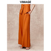VIMAGE纬漫纪秋季新款阔腿显瘦高腰百搭休闲裤V2205825 商品缩略图0