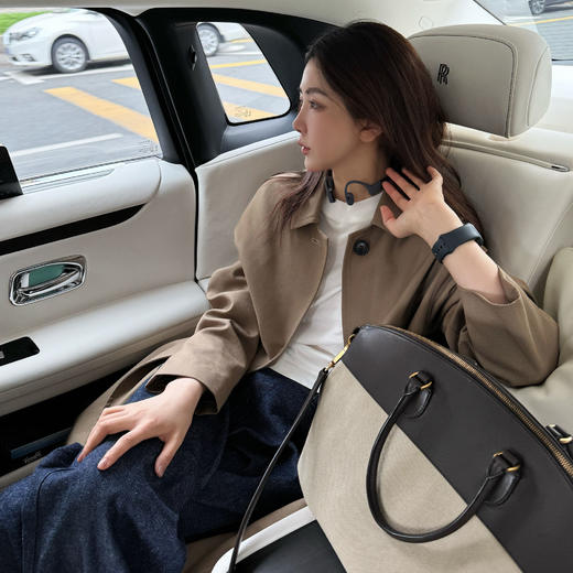 ROMI STUDIO “汉麻甄选” 甄选汉麻花纱纹理感直筒牛仔裤 421N5076 商品图0