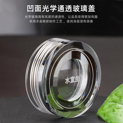 水宜生  水晶泡茶玻璃杯G501/G601  330ML/380ML 商品图1