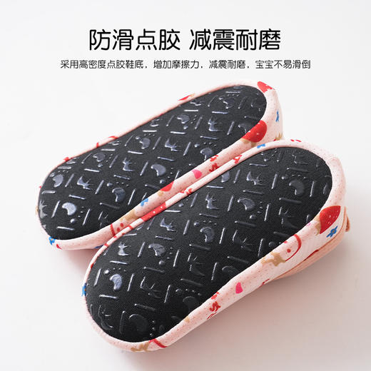 春夏薄款宝宝地板袜卡通透气室内点胶防滑婴幼儿学步鞋袜软底隔凉 商品图3