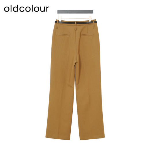oldcolour秋季新款时尚高级高腰显瘦西装直筒阔腿裤女P320704A1 商品图1