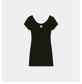 KENZO 连衣裙女  FE52RO7454SW-99J BLACK.
