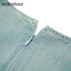 oldcolour秋季新款国风文艺复古长袖牛仔连衣裙女P381009A1 商品缩略图3