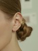 Oflye潮流饰品  金球蝴蝶结耳骨夹新款精致小众时尚无耳洞耳夹女 商品缩略图0