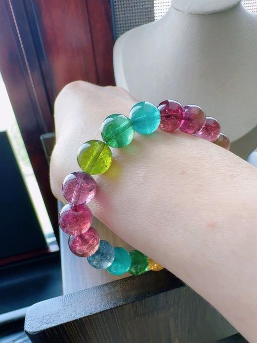 27g 9.3mm 碧玺手链 商品图7