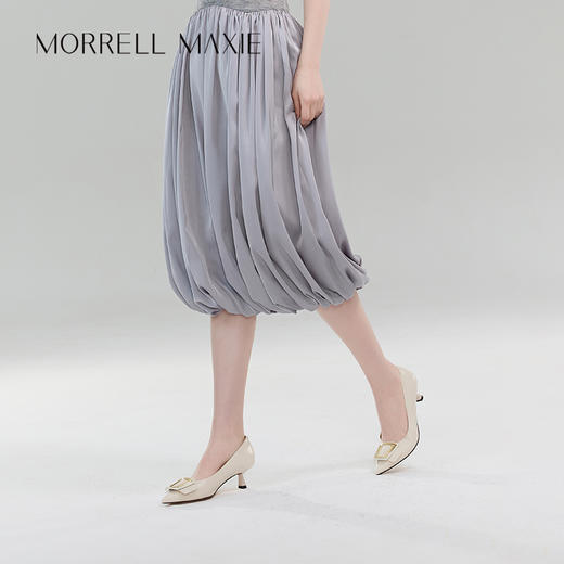 【云粉节】BF楼MM24春夏中跟单鞋货号MW241052-WT吊牌价1099活动价879 商品图0