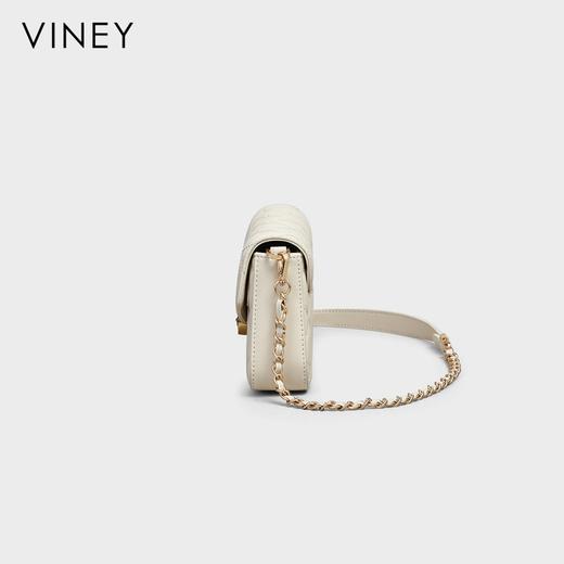 菱格链条包 | VINEY含牛皮新款小方包精致时尚单肩斜挎包9V0857 商品图6