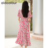 oldcolour夏季新款法式碎花连衣裙女高级感气质显瘦GP21101733 商品缩略图4