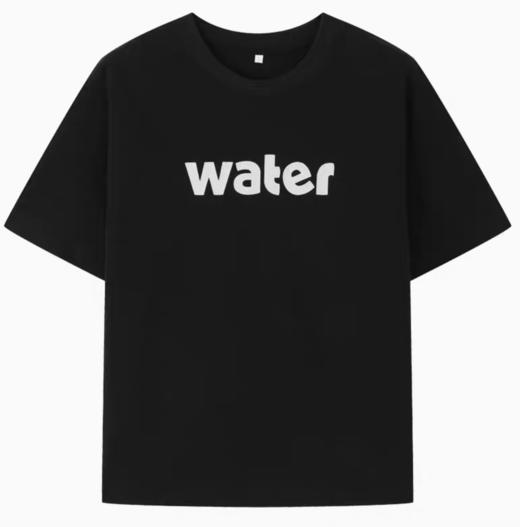 步履不停/4C18115C/宽松字母印花短袖T恤 商品图4