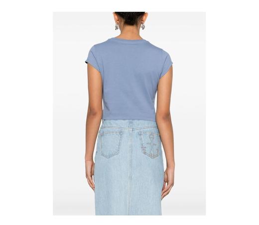 【特价商品不退不换】KENZO T恤女  FE52TS1094SO-67 BLUE. 商品图3