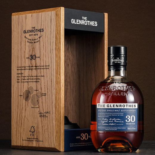 格兰露思30年 苏格兰单一麦芽威士忌700ml 商品图2