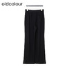 oldcolour秋季新款高腰显瘦喇叭裤修身垂坠感休闲裤女P310704A1 商品缩略图1