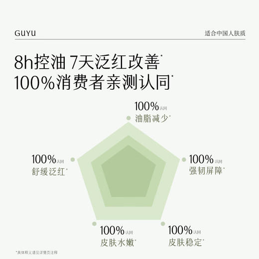 谷雨-白千松露-控油修护轻颜霜50g 商品图2