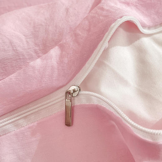 【开学季5折购】水洗超柔四件套亲肤棉可甜可盐小清新奶油风床单款床笠款套件 商品图4