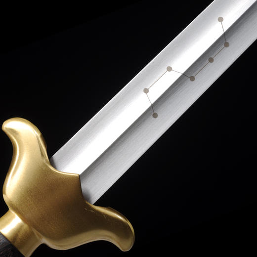 手工纯铜太极剑沈广隆剑铺龙泉沈广隆宝剑标准太极剑包邮 sgl-8015 未开刃 商品图5