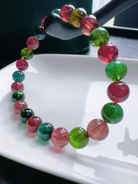 18.92g 7.9mm 碧玺手链