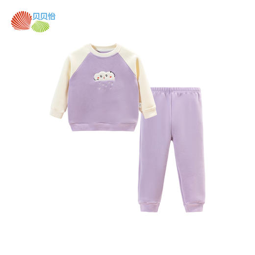 贝贝怡春秋女童套头家居服套装ZB3DT018 商品图8