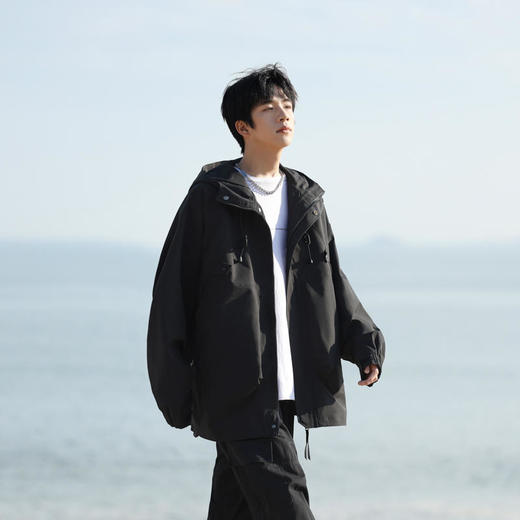 senlinjeepsd秋季情侣冲锋衣 | 防水防污防风 立体版型 透气不闷热 舒适百搭 男女同款 商品图2