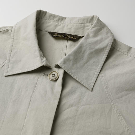 ROMI STUDIO“张弛有度”轻量化100%高密棉肌理感风衣外套 431W5016 商品图3