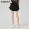 oldcolour2023夏新款黑色小个子高腰显瘦A字牛仔短裤女O22111225 商品缩略图4