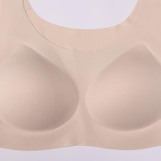 都市丽人内衣Vbra泳布中厚文胸背心式无排扣无钢圈LBT6N7 商品图4