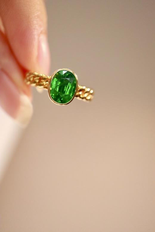 1.183ct 沙弗莱戒指 商品图1