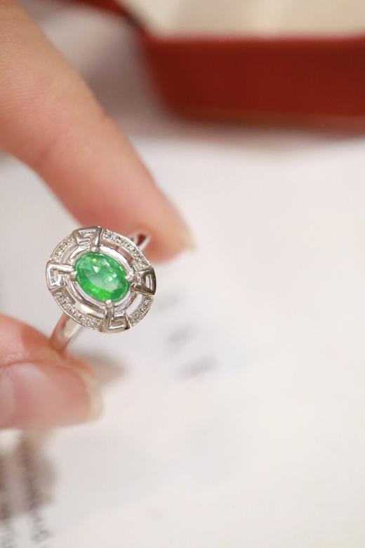 0.8ct 祖母绿戒指 商品图2