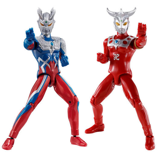 万代奥特曼21951 豪华版奥特超可动系列 雷欧奥特曼与赛罗奥特曼 商品图2