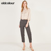 oldcolour春季纯色设计感百搭工装长裤女N13073331 商品缩略图3