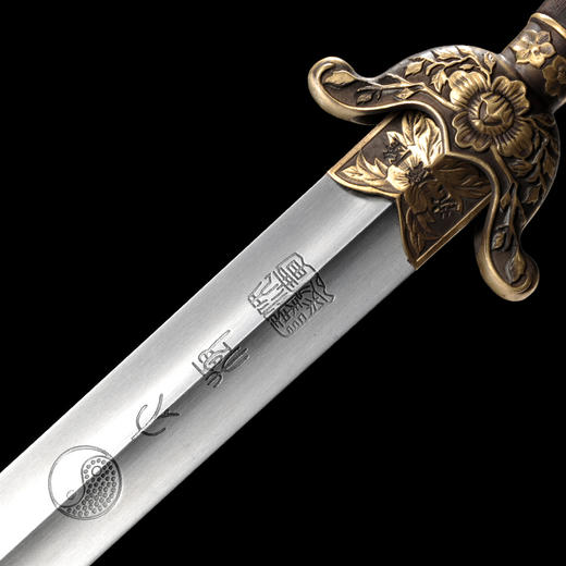 永福太极剑 沈广隆剑铺龙泉沈广隆宝剑 标准武术太极剑 sgl-8021未开刃 商品图3