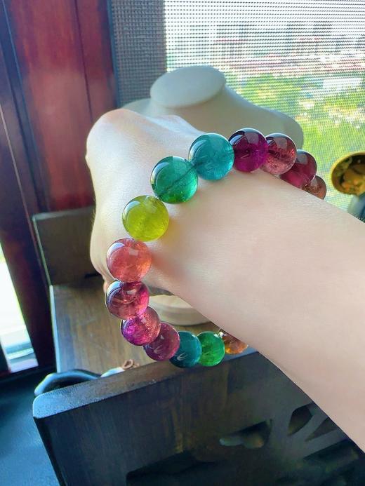 35.2g 10.5mm 碧玺手链 商品图8