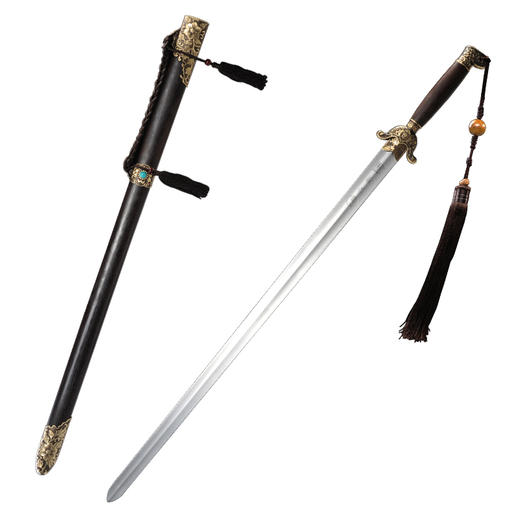 永福太极剑 沈广隆剑铺龙泉沈广隆宝剑 标准武术太极剑 sgl-8021未开刃 商品图6