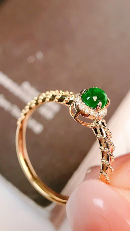 0.49ct 祖母绿戒指 商品图2